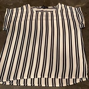 Forever 21 Women’s Small Striped Dress Shirt